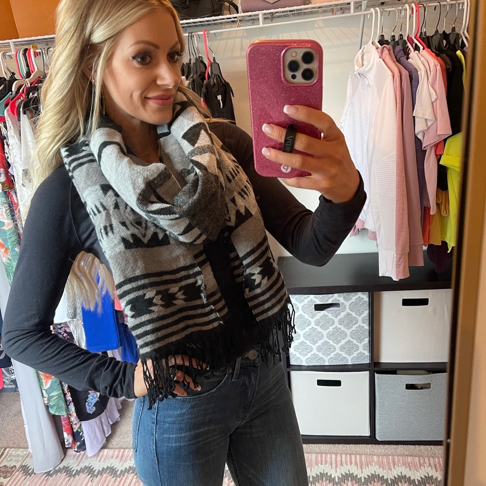 Boutique blanket scarf